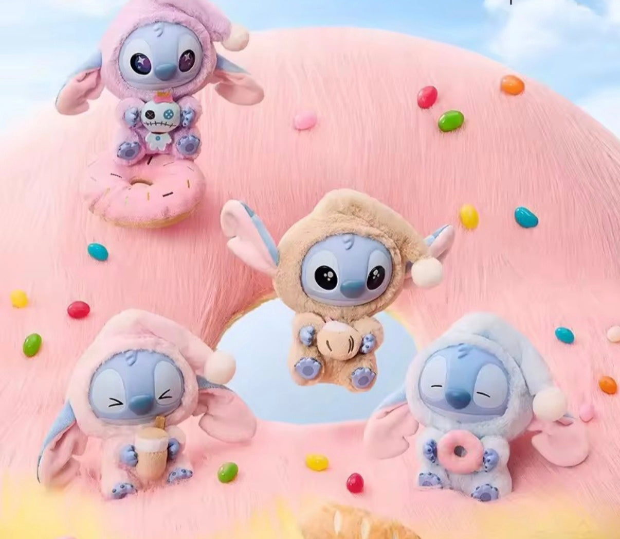 Caja Sorpresa Stitch “Eat Something Before Bed” – Figuras Misteriosas de Colección | Regalo de Navidad Original