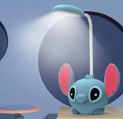 Stitch LED Night Light – Cute Foldable Desk Lamp with USB Charging | Kids’ Bedroom Lamp